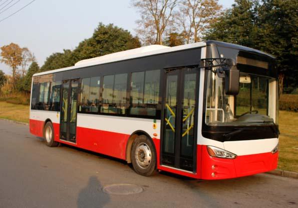 Autobús de lujo del pasajero de la ciudad, asamblea del vehículo del autobús del transporte público 1