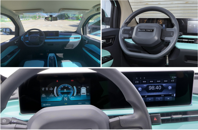 Conducción segura en el vehículo eléctrico Conexión 01 Vehículo eléctrico de conducción asistida inteligente 0